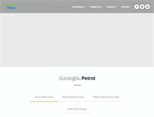 Tablet Screenshot of gundogdupetrol.com